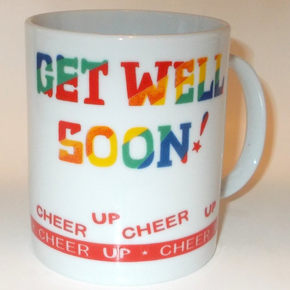 Get Well Soon Cheer Up Mug Coffee Cup
